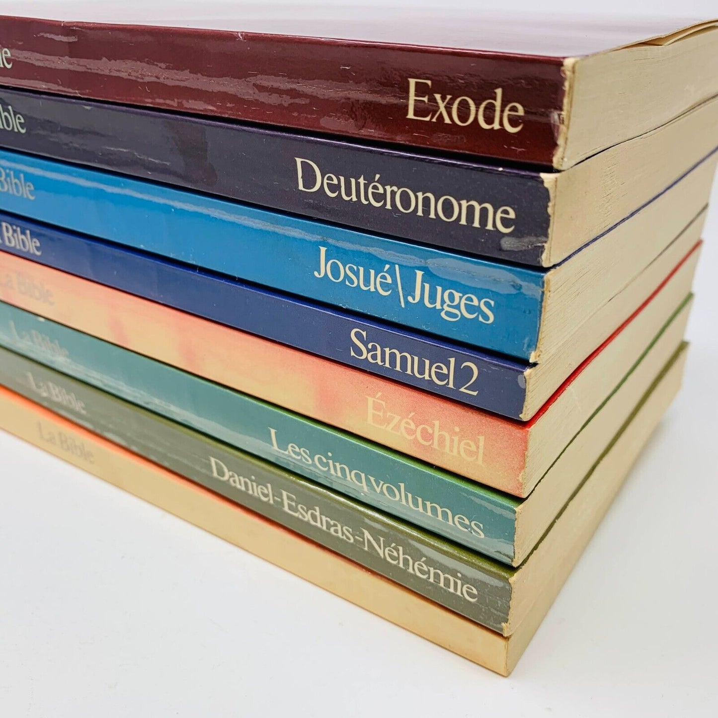 La Bible Traduite Desclée de Brouwer Français André Chouraqui Lot Livres 1970s