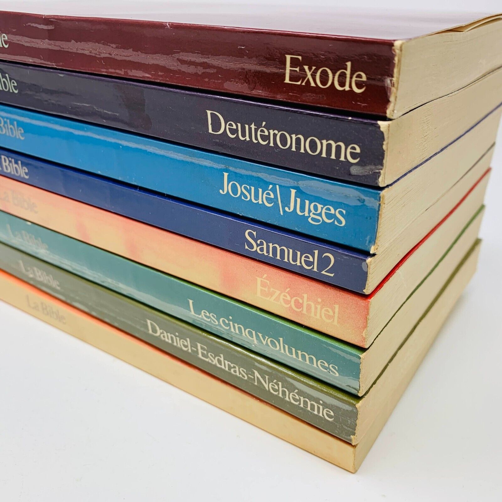 La Bible Traduite Desclée de Brouwer Français André Chouraqui Lot Livres 1970s