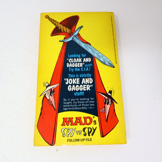 Mad's Spy vs Spy Follow-Up Files Antonio Prohias 1968 5th Print Signet Paperback