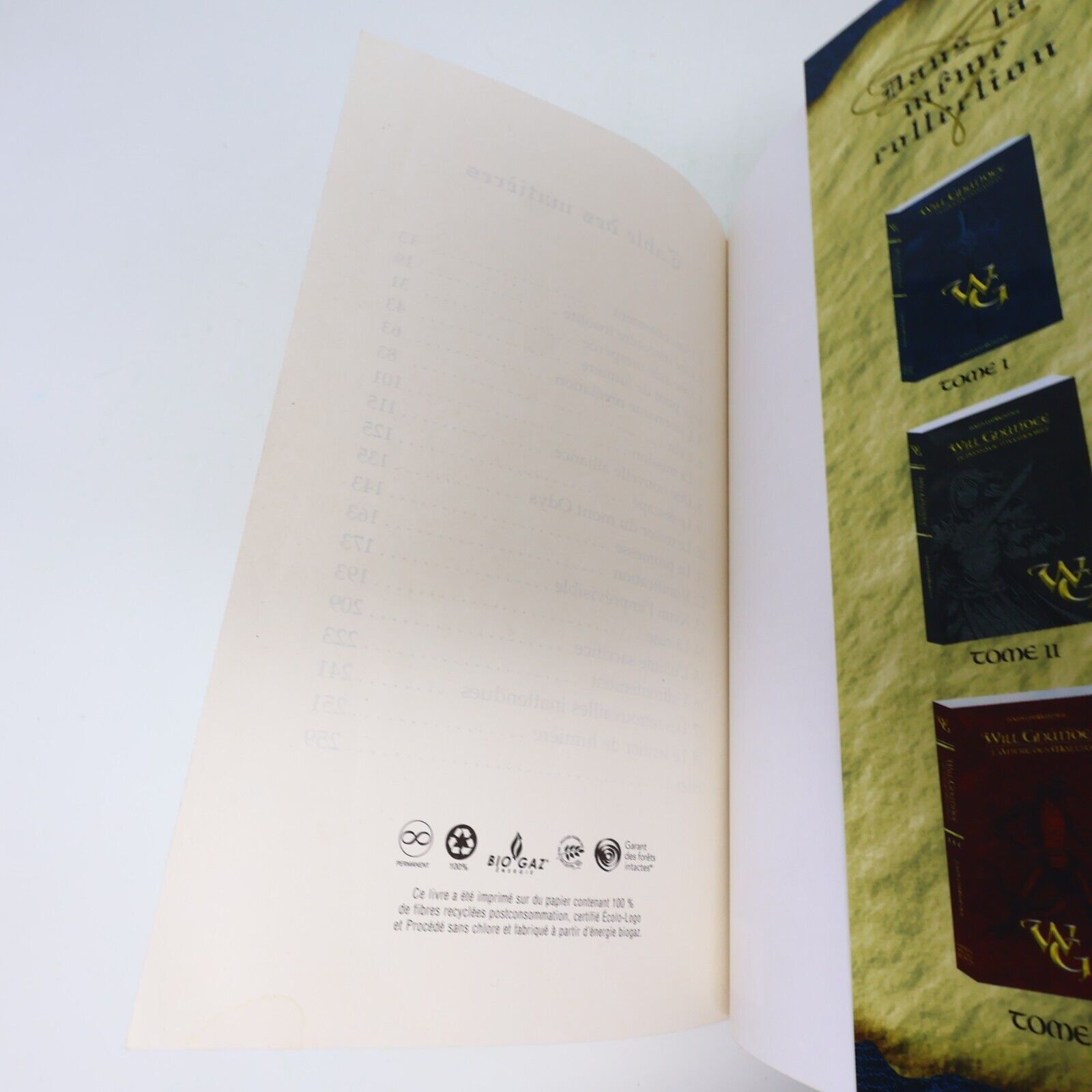 Lot 7 Livres Will Ghündee #1-7 Louis Lymburner Michel Quintin Fantasy Français