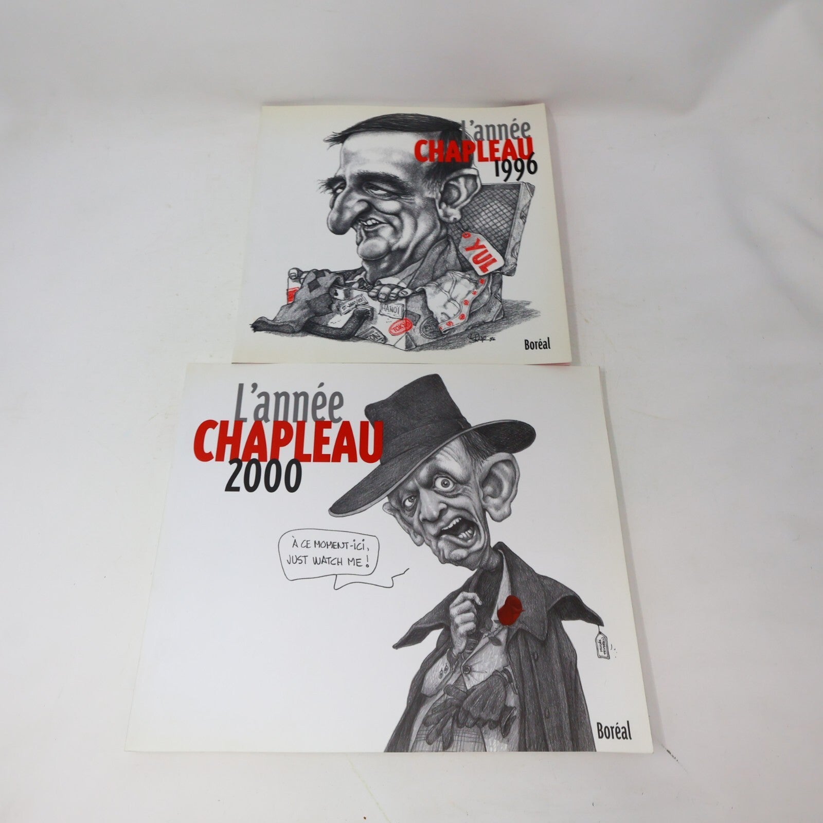 Lot 5 L'Année Chapleau Serge Chapleau Livres Caricatures Humour Français Boréal