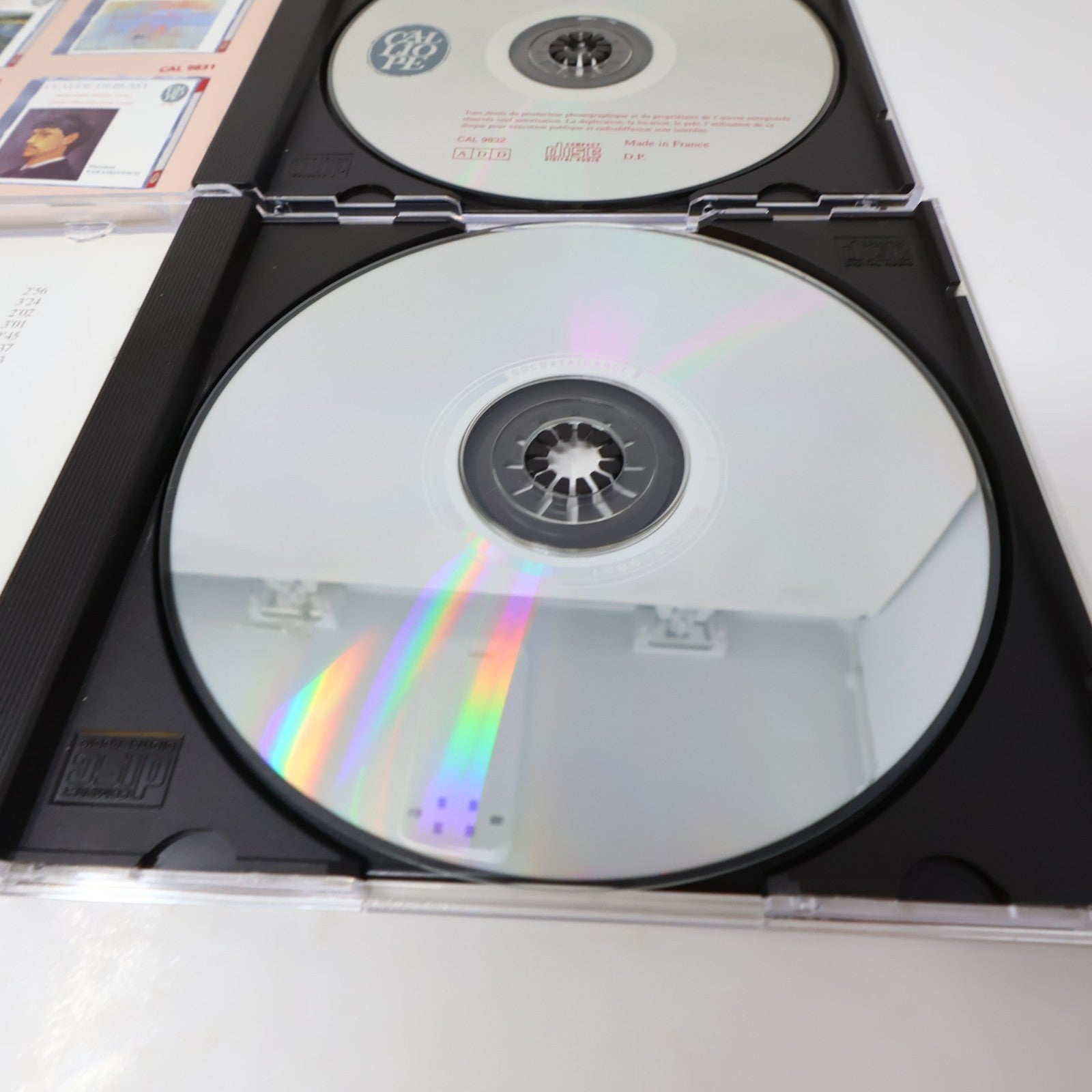 Claude Debussy L'Oeuvre de Piano Coffret 4 CD Calliope 2002 CAL 3831.4 Classique