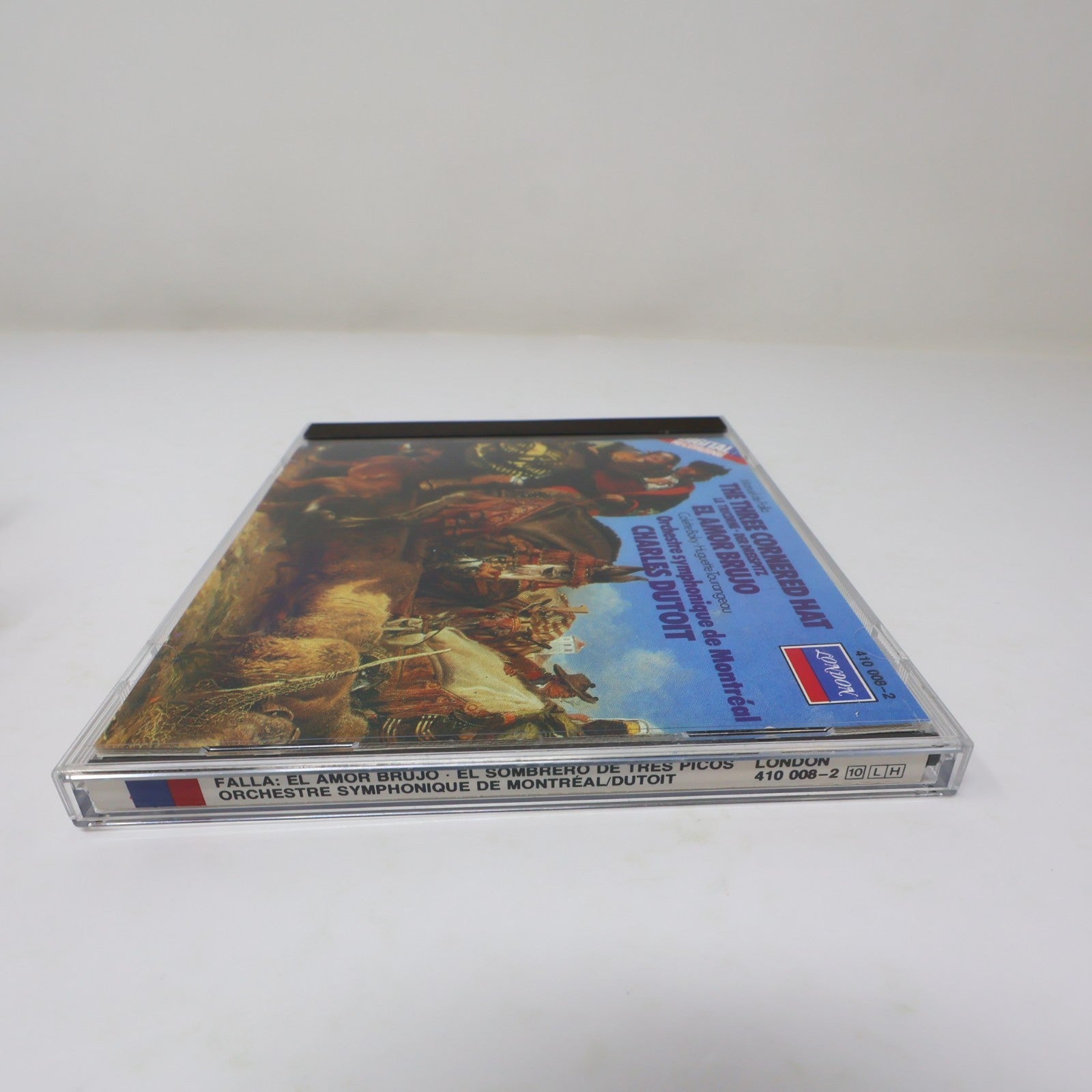 Manuel De Falla CD The Three Cornered Hat/El Amor Brujo Charles Dutoit/OSM/Boky