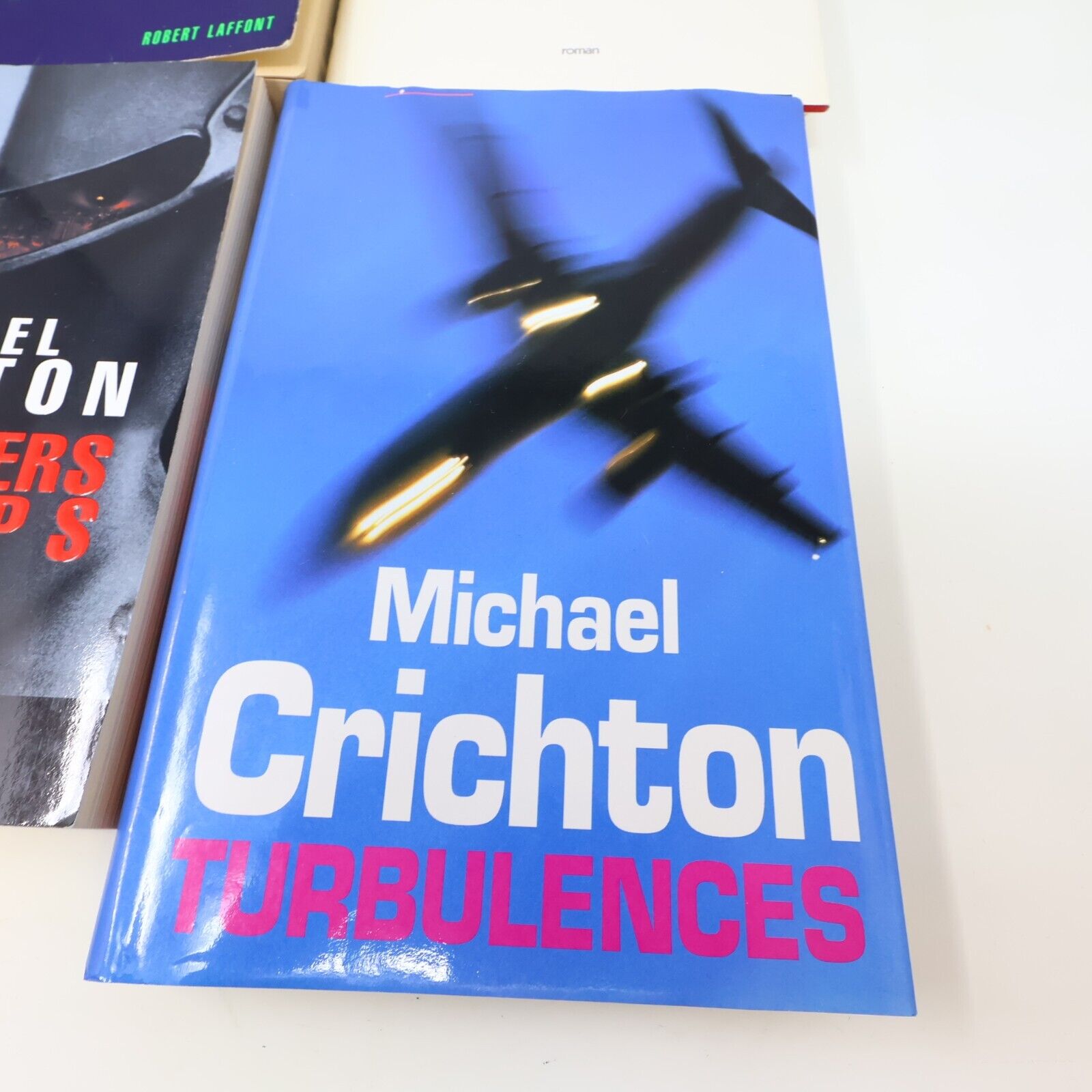 Michael Crichton Le Parc Jurassique Monde Perdu Turbulence Lot 4 Livres Français