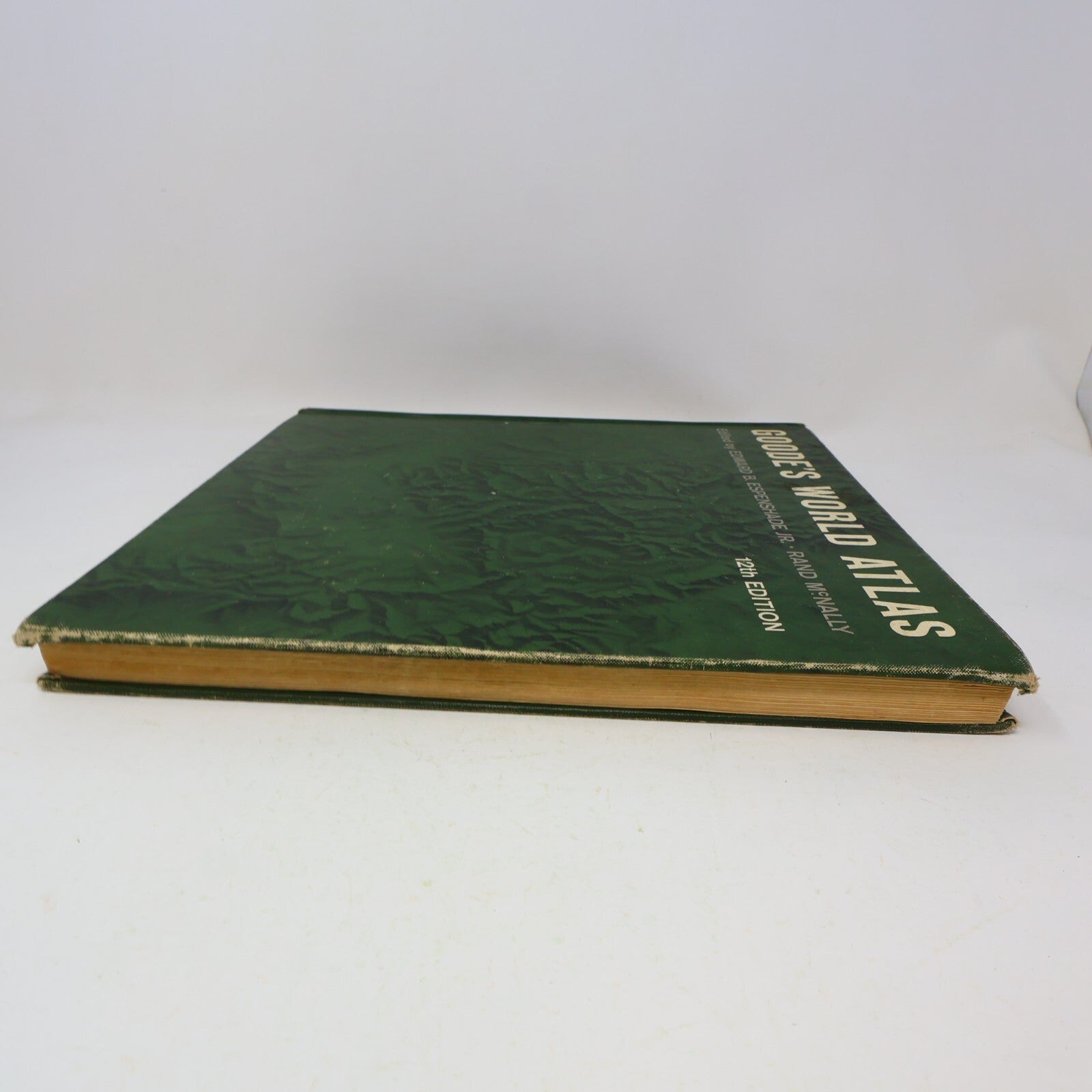 1966 Goode's World Atlas 12Th Edition Edward B. Espenshade Jr. Geography Book HC