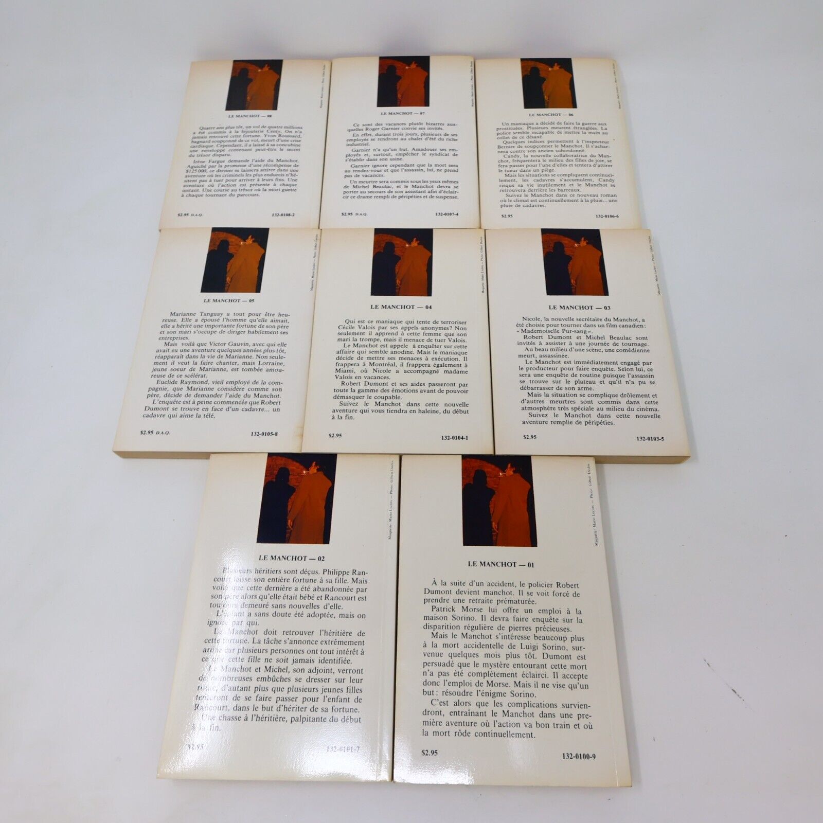 Le Manchot #1-16 Lot 17 Livres Pierre Saurel Français French Québec Amérique 80s