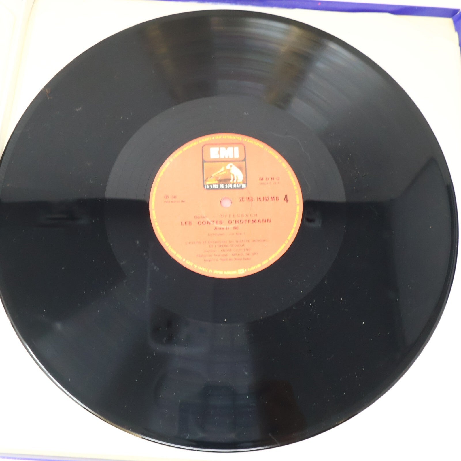 Offenbach Les Contes D'Hoffmann Geori Boué Bovy 3 LP Record Disque 2C 153-1415/3