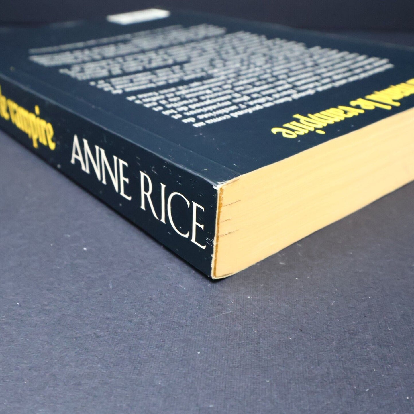 2001 Armand le Vampire de Anne Rice Vampires Plon Français Livre Paperback PB