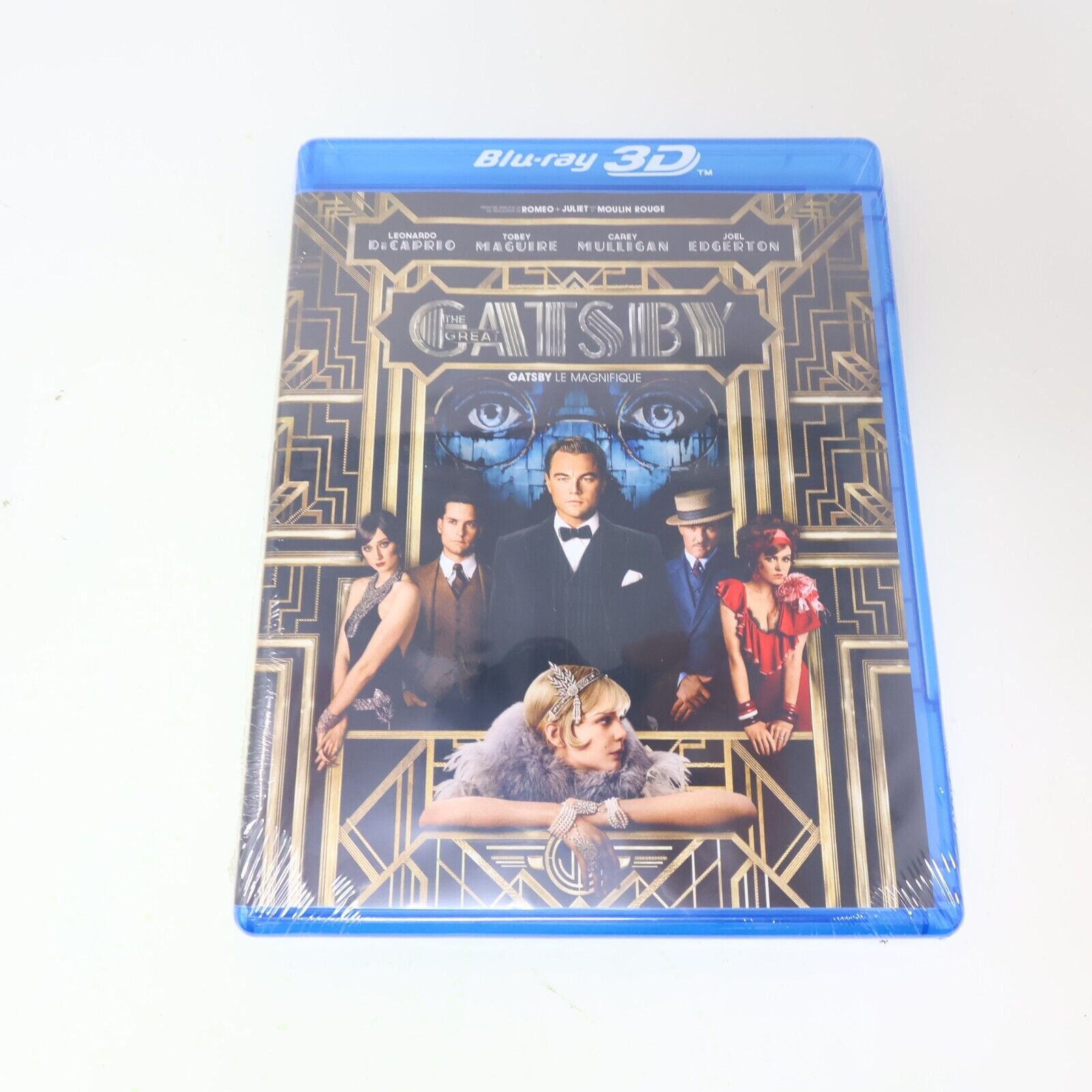 The Great Gatsby Blu-ray 3D/DVD 2013 NTSC 16:9 Factory Sealed Leonardo DiCaprio
