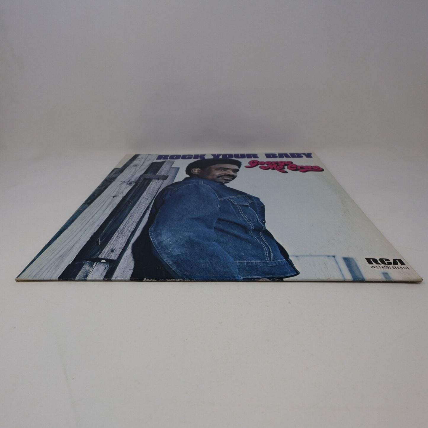 George McCrae Rock Your Baby LP Record Vinyl KPL1 0501 Canada RCA Funk Soul 1974
