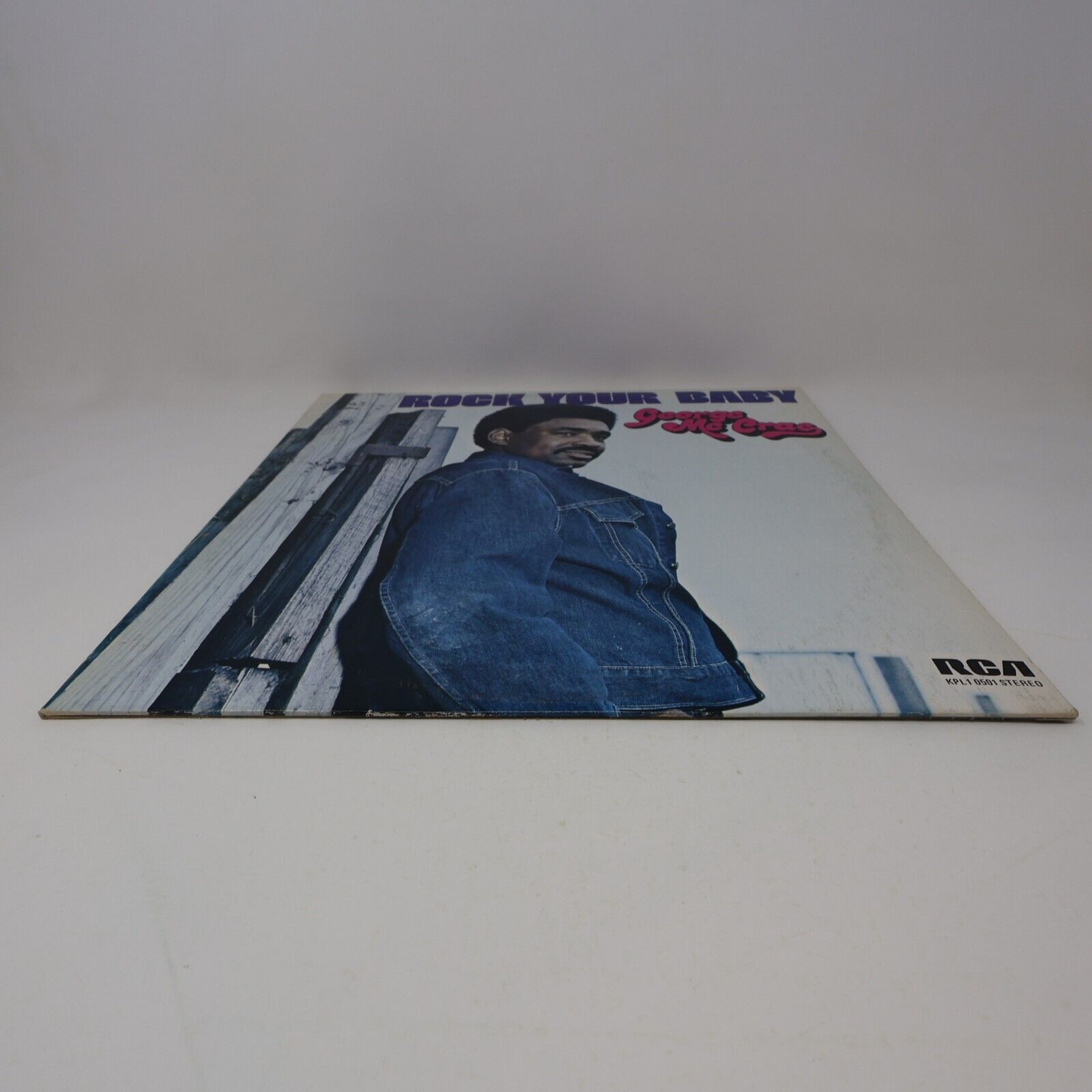 George McCrae Rock Your Baby LP Record Vinyl KPL1 0501 Canada RCA Funk Soul 1974