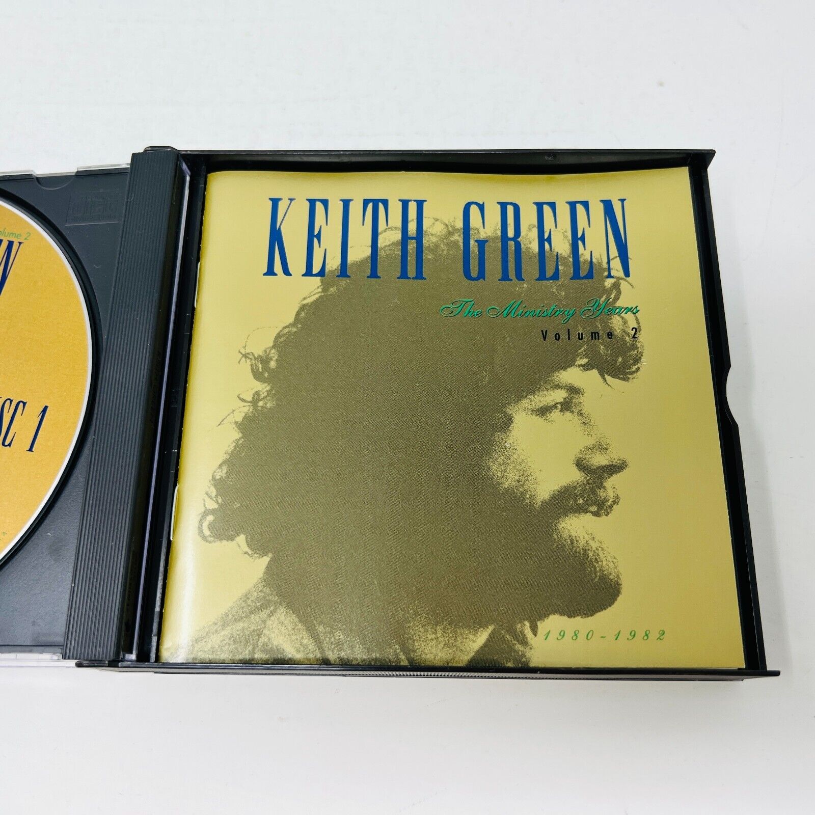 1988 Keith Green The Ministry Years Volume 2 1980-1982 Music 2 CD Tested Sparrow