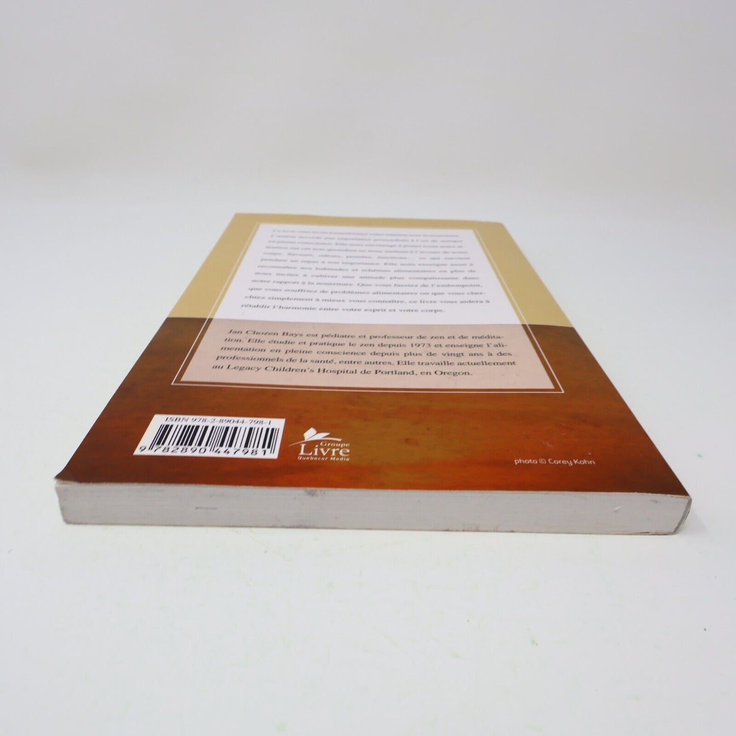 2010 Manger en Pleine Conscience Jan Chozen Bays Alimentation Nutrition Le Jour