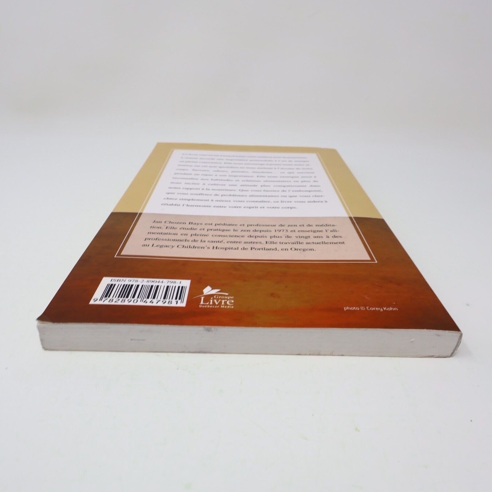 2010 Manger en Pleine Conscience Jan Chozen Bays Alimentation Nutrition Le Jour