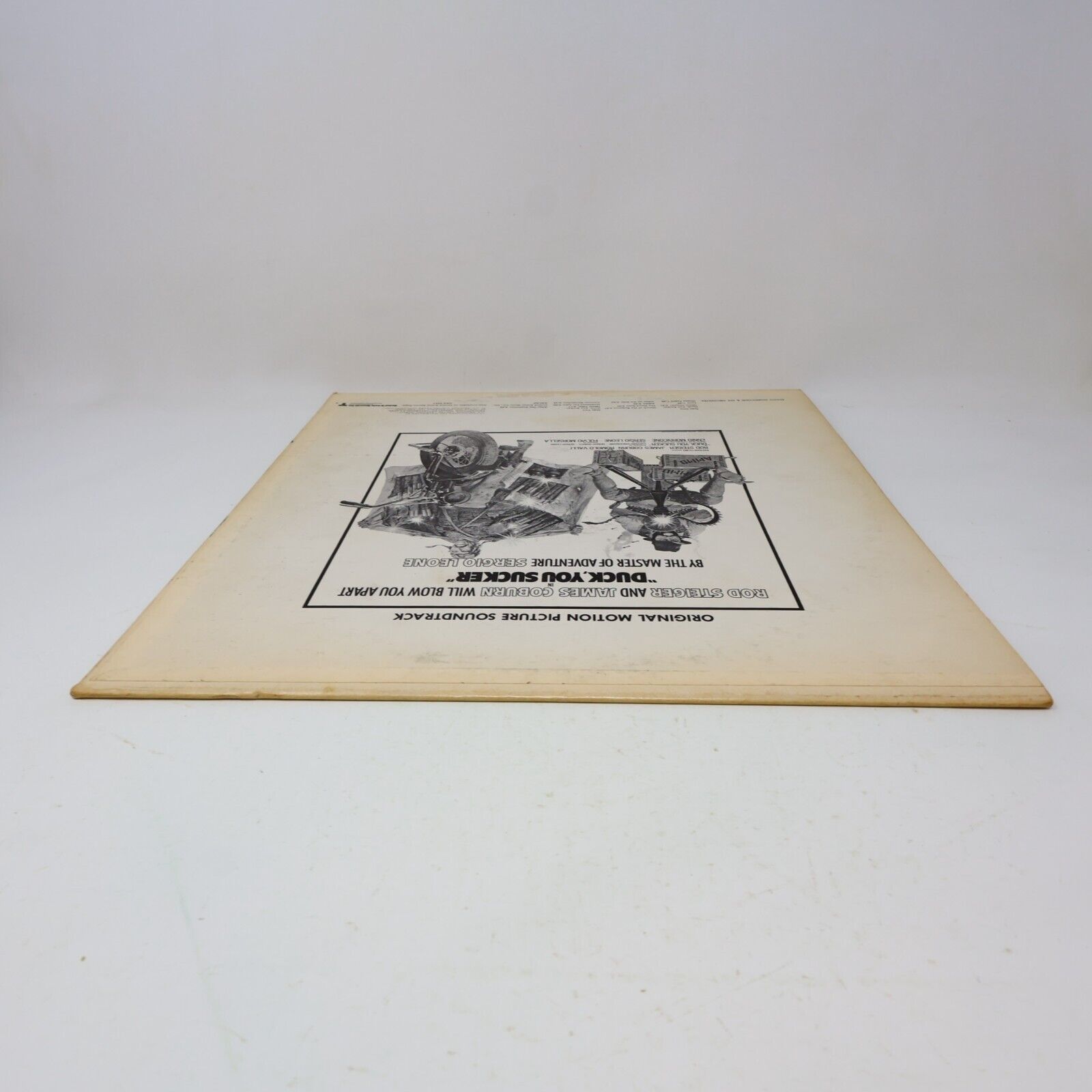 Ennio Morricone Duck You Sucker Movie Soundtrack LP Record UAS-5221 Sergio Leone