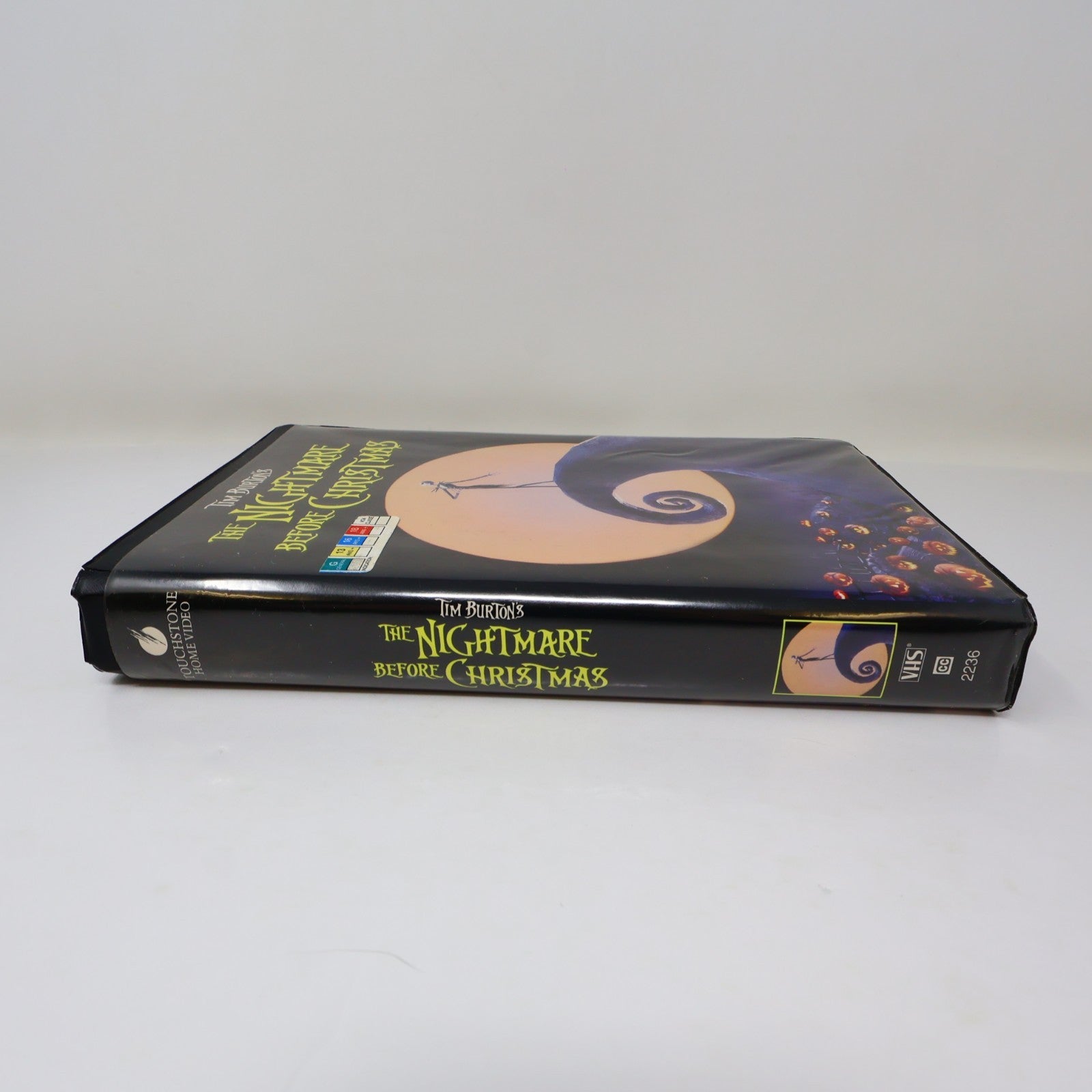 Tim Burton's The Nightmare Before Christmas VHS NTSC Touchstone PG 1994 Tested