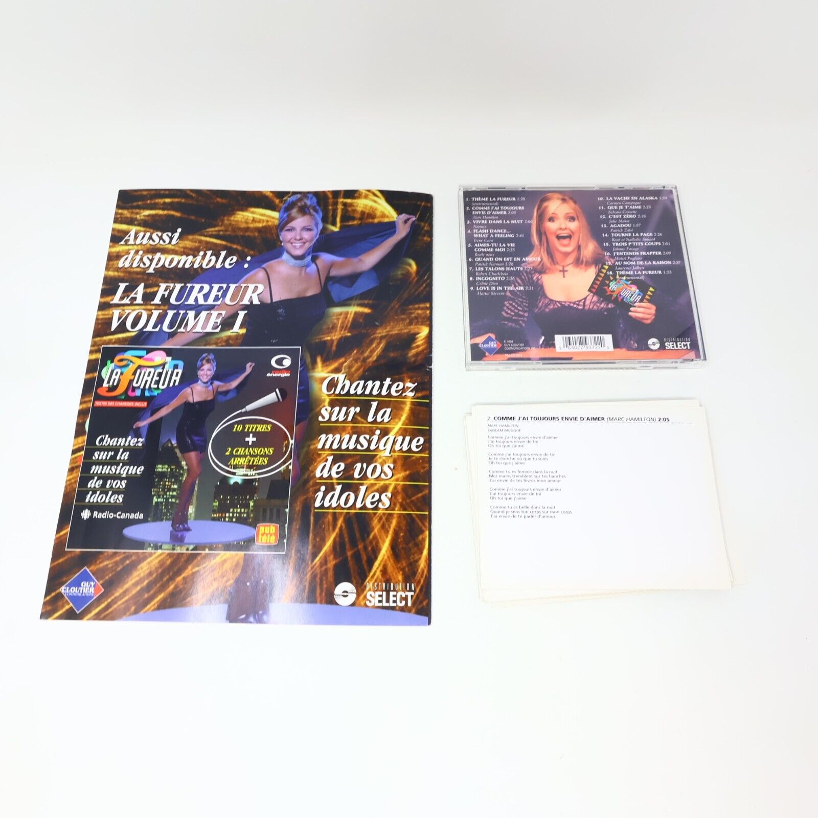 La Fureur Volume 2 & Temps des Fêtes Lot de 2 Jeux Société CD Véronique Cloutier