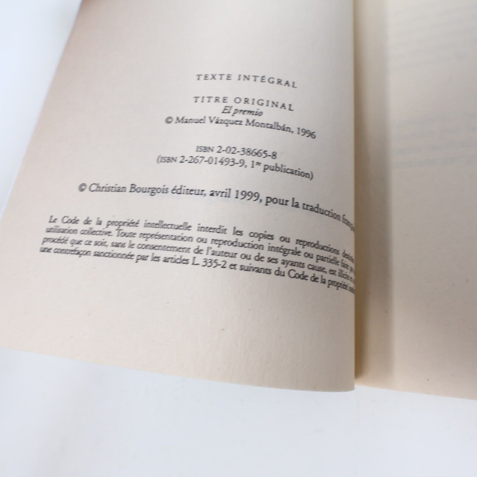 Points Policier Lot 9 Livres Français Christian Bourgois Le Prix Tout se Paye