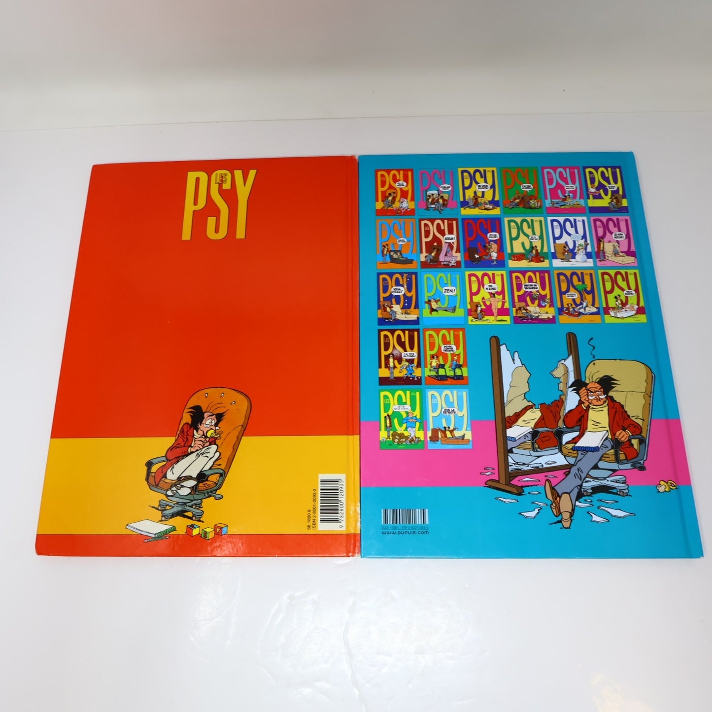 Les Psy #1-14 Lot 14 Bandes dessinées Bédu/Raoul Cauvin Dupuis Dites-Moi Tout!