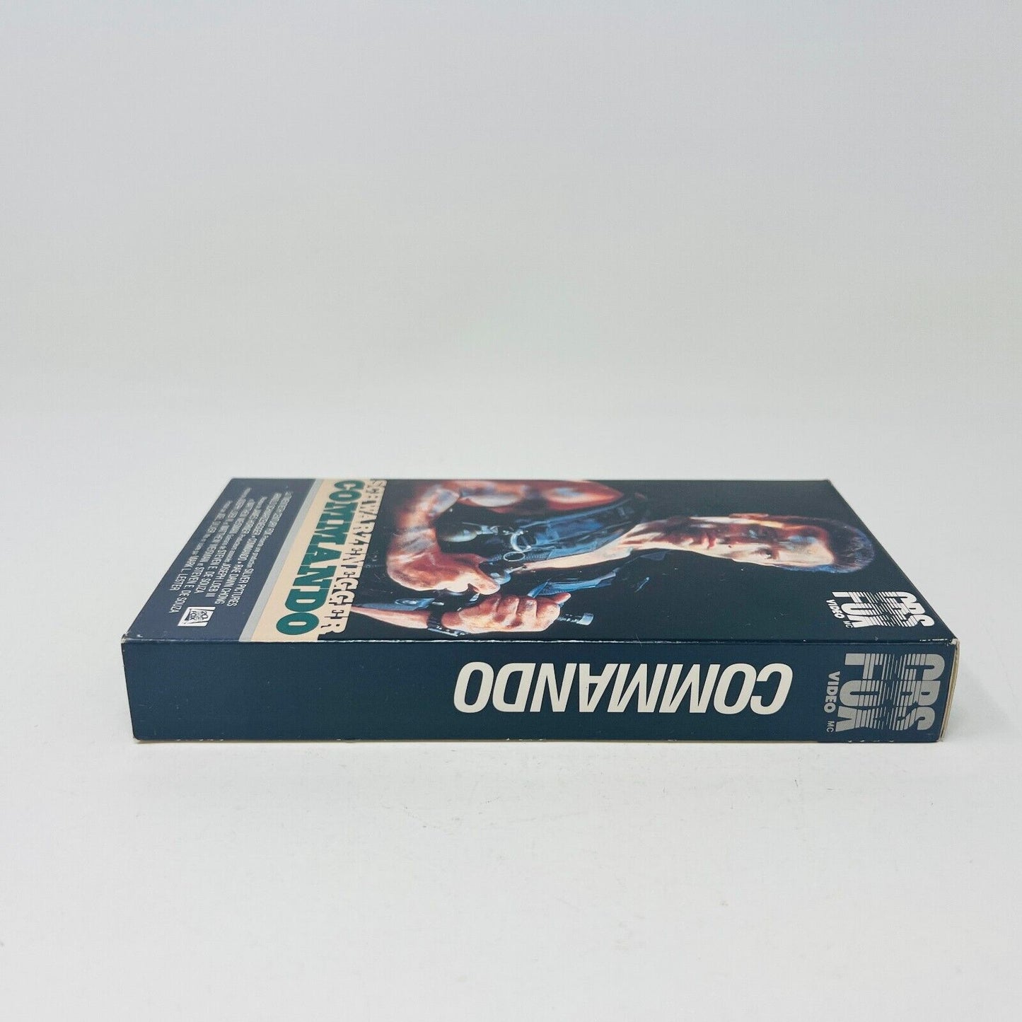 1990 Commando VHS NTSC Testé en Français/French Arnold Schwarzenegger Action