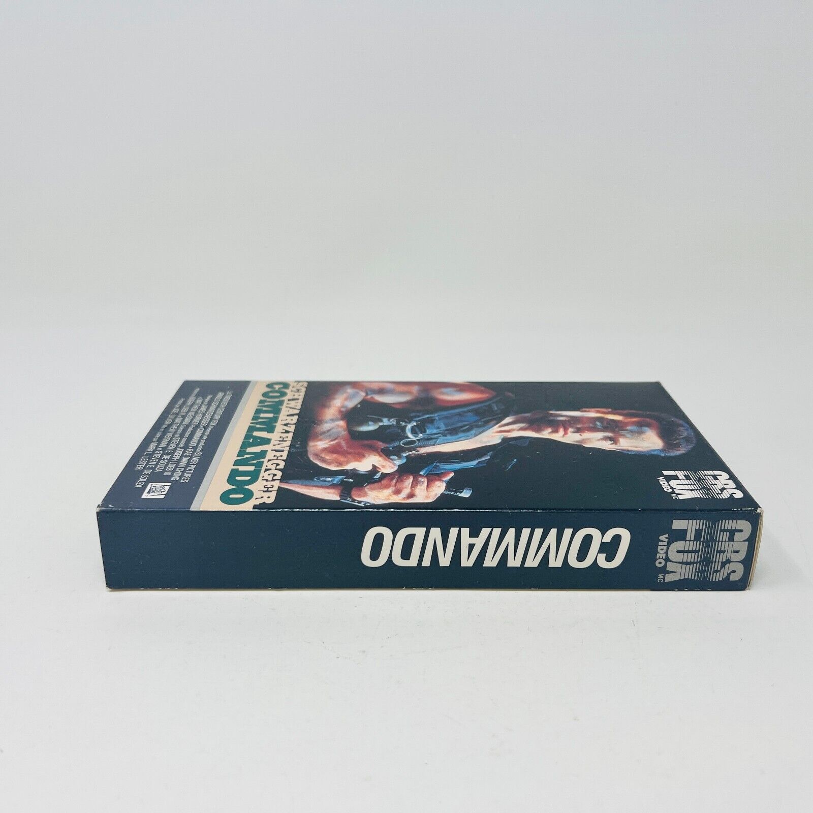1990 Commando VHS NTSC Testé en Français/French Arnold Schwarzenegger Action