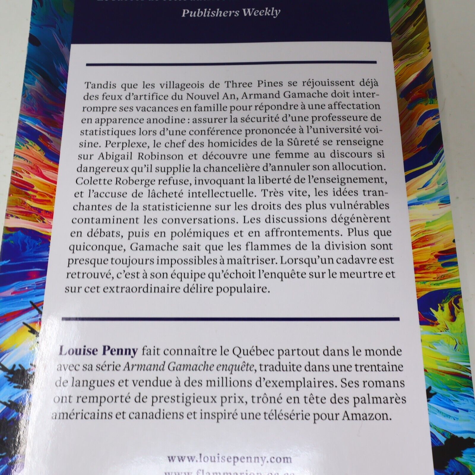 2021 La Folie des Foules Louise Penny Roman Policier Armand Gamache Enquête #17