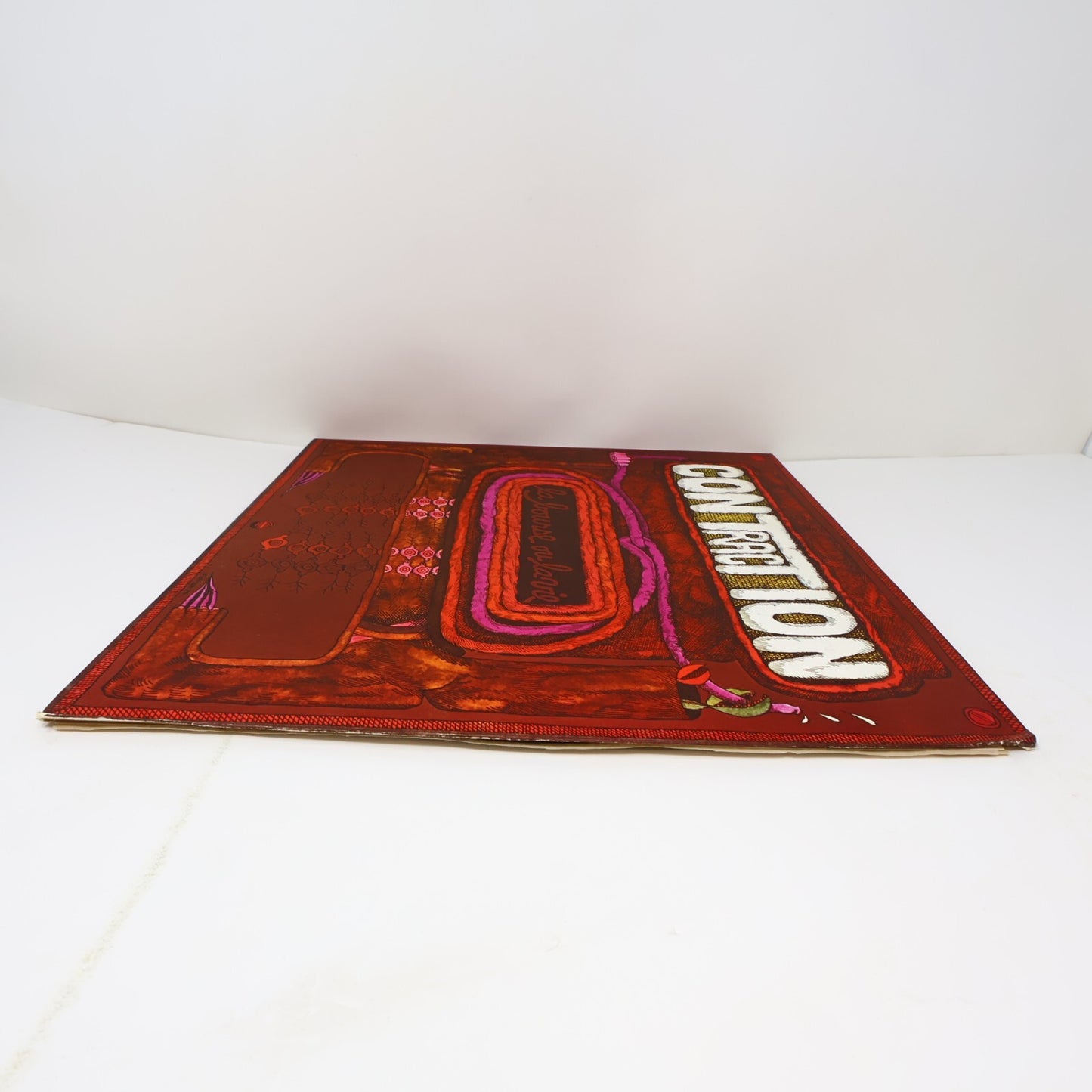 Contraction La Bourse Ou La Vie Disque LP 1974 Record Prog Rock Deram XDEF-106