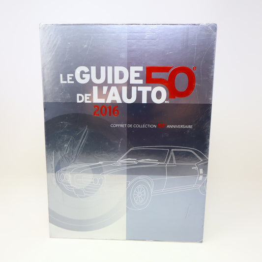 Coffret 50 Ans du Guide de l'Auto 2016 Duval/Duquet/Gélinas/Lachapelle/Morin