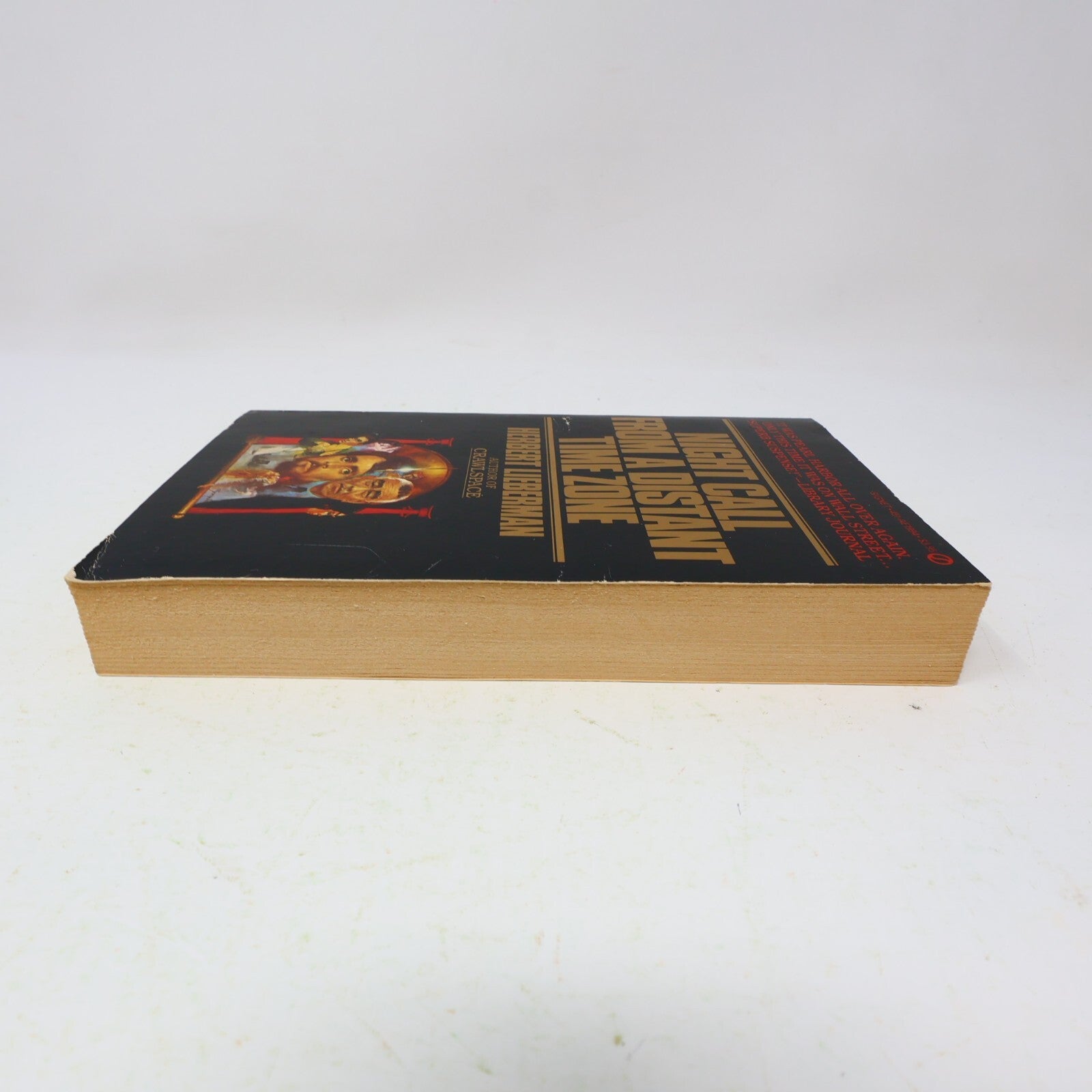 1983 Night Call From a Distant Time Zone Herbert Lieberman Signet Thriller Book