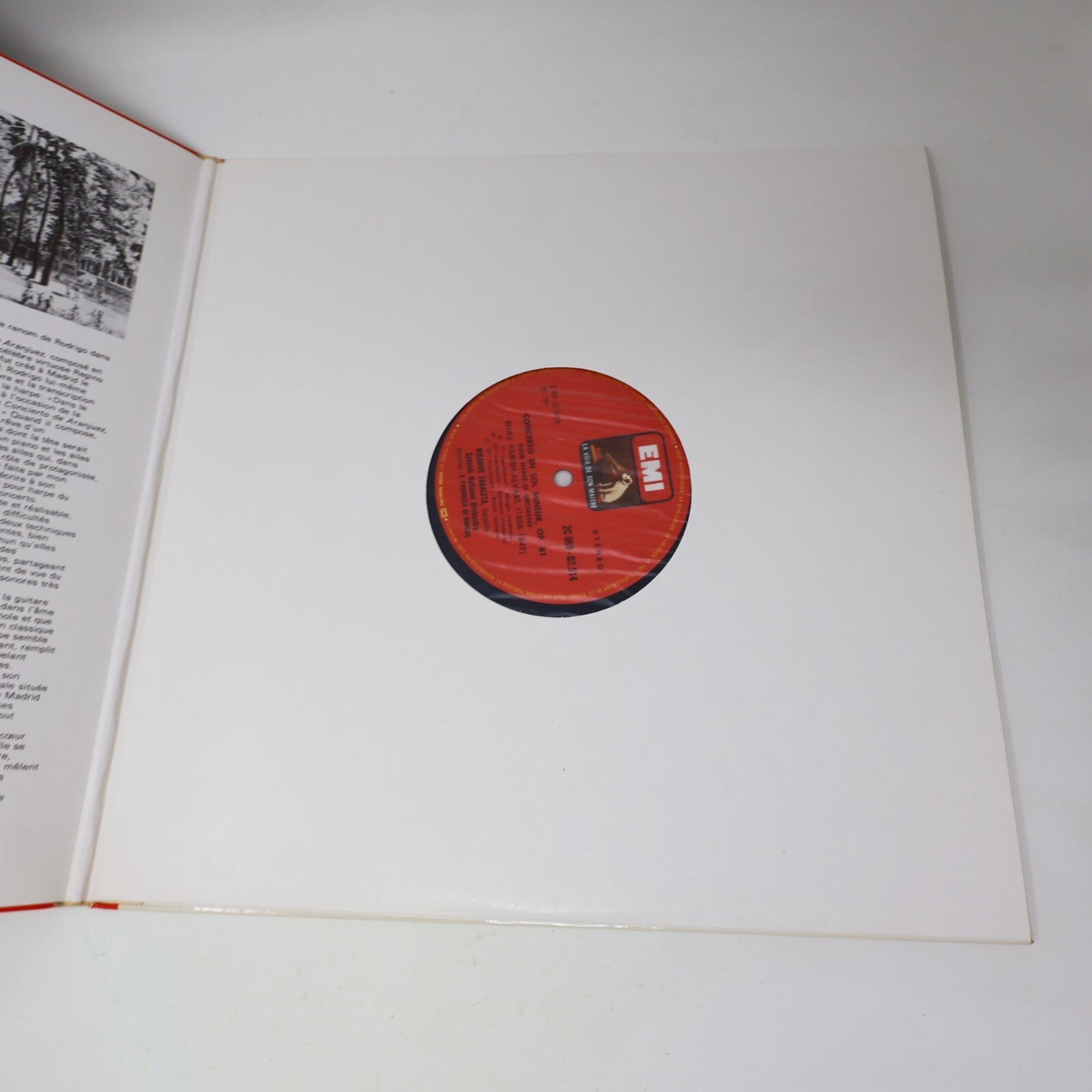 Nicanor Zabaleta Concerto De Aranjuez Rodrigo Parish-Alvars Record C 069-02514