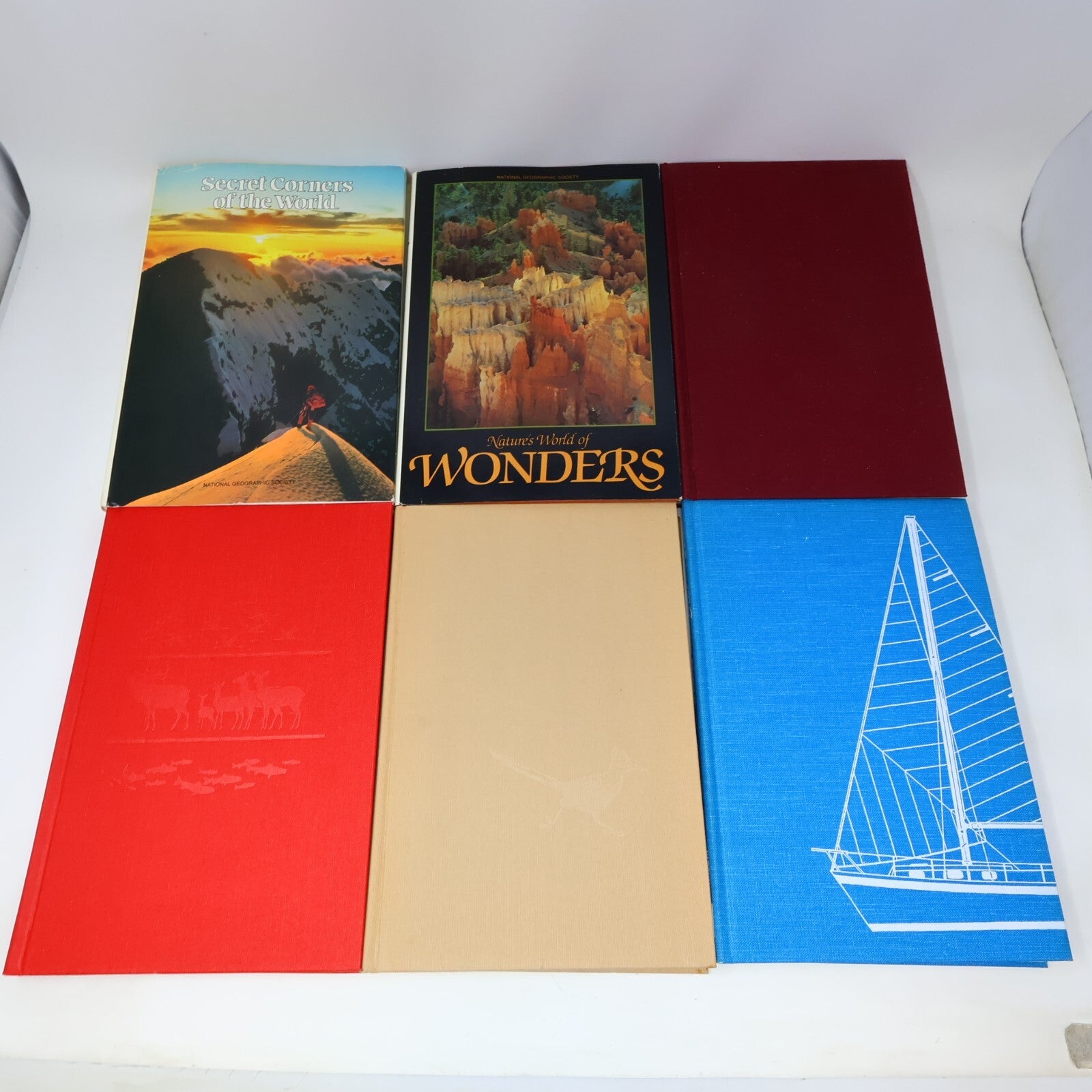 National Geographic Society Lot 31 Books 70s Hardcover Geography History HC