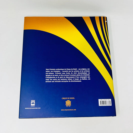 2002 Cirque du Soleil 20 Ans Sous le Soleil Livre HMH Français/French HC History