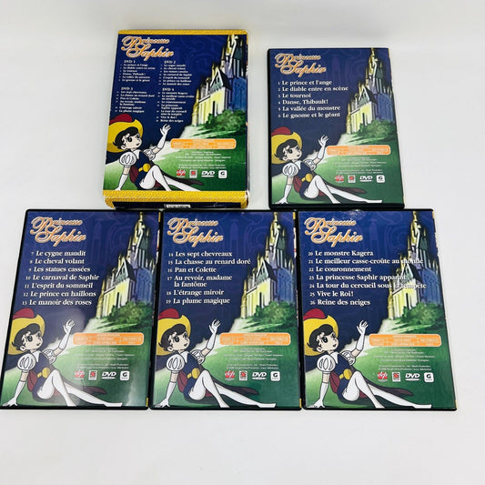 Coffret Princesse Saphir DVD Testé Série Enfants NTSC DEP en Français/French 4:3