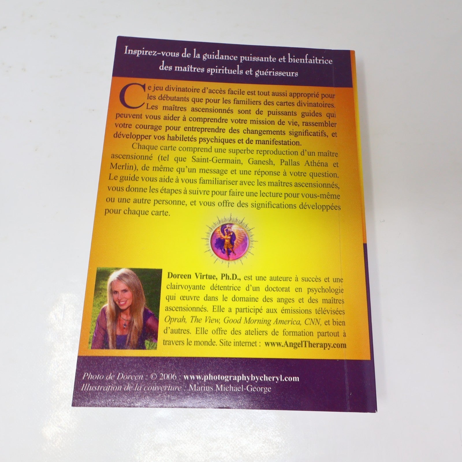 Cartes Divinatoires des Maîtres Ascensionnés Doreen Virtue Complet Tarot Cards