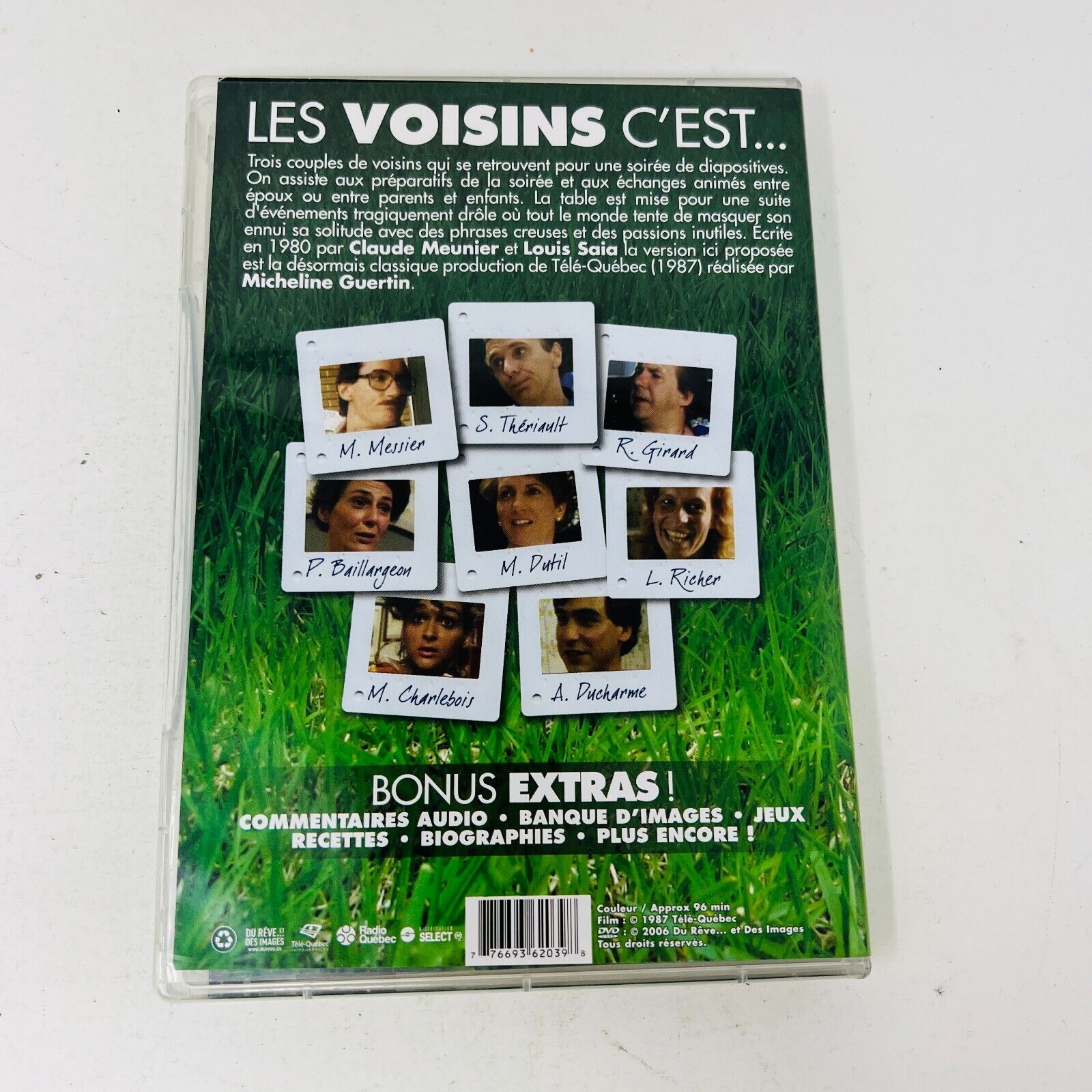 Les Voisins DVD de Claude Meunier/Louis Saia Testé Serge Thériault/Marc Messier