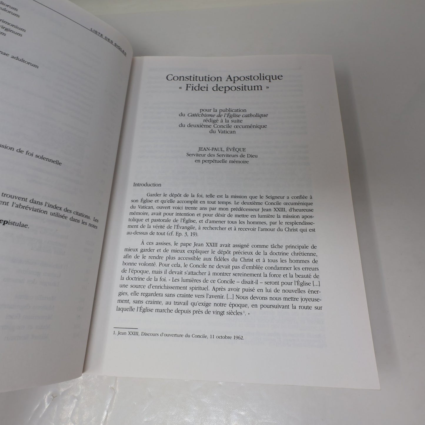 Catéchisme de l'Église Catholique Cecc 1993 PB Français French Religion Livre