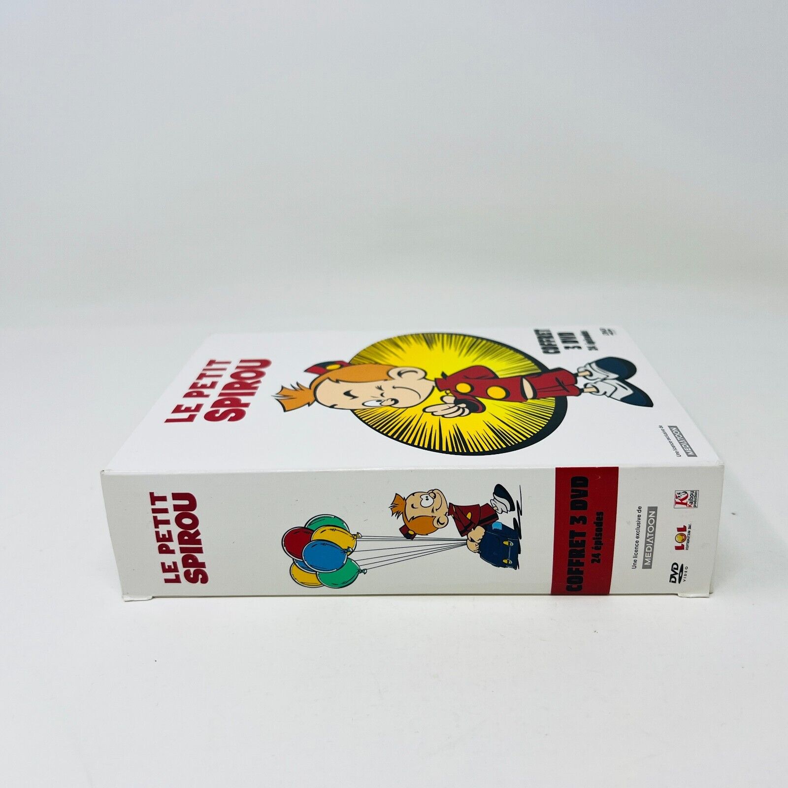 2012 Le Petit Spirou Coffret DVD Testé 24 Épisodes en Français Enfants Région 1