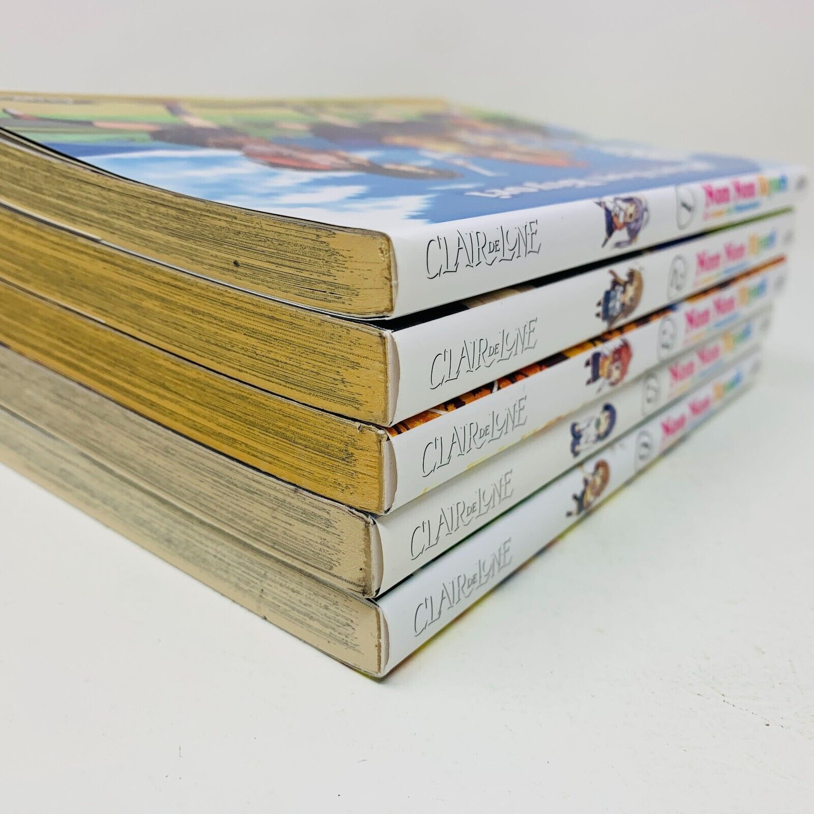 5x Non Non Biyori #1-2-3 5-6 Clair de Lune Mangas French Français Atto Lot Set
