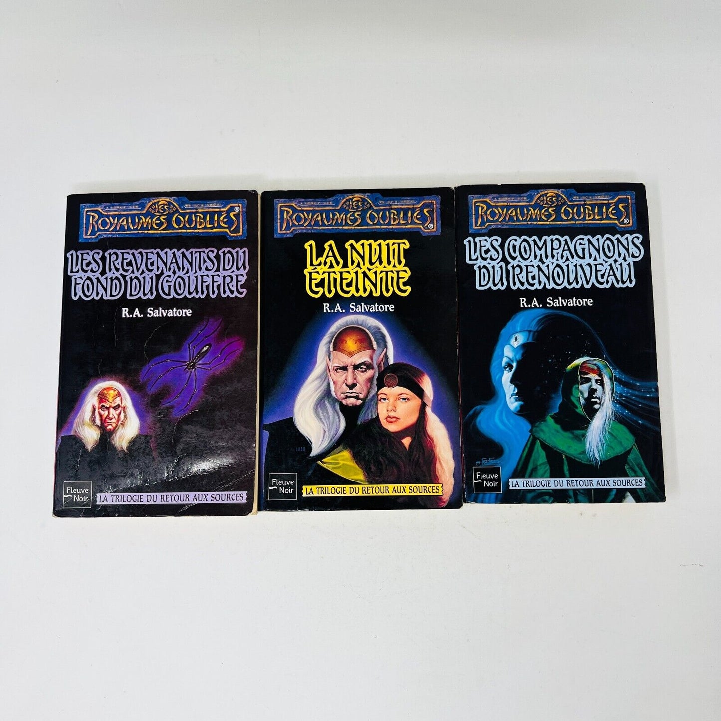 La Trilogie du Retour aux Sources Complète #18-20 Royaumes Oubliés Salvatore Lot