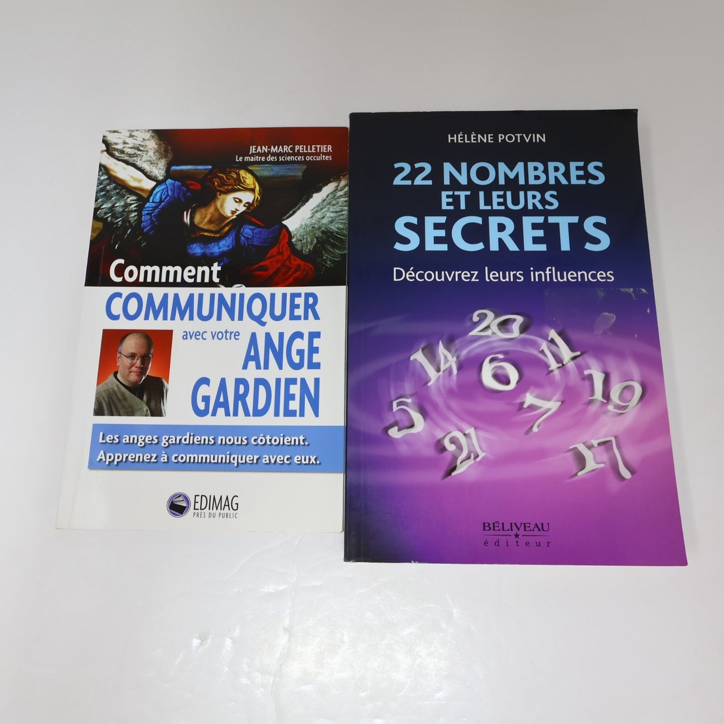 Ésotérisme Spiritualité Anges Lot 8 Livres Français French Virtue/Moore/Warren