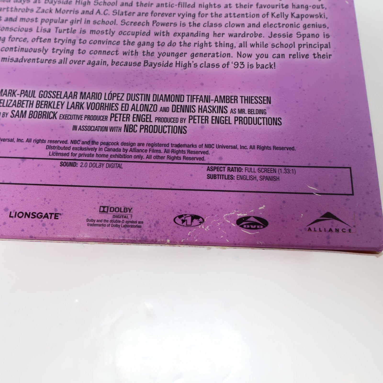 Saved by the Bell The Complete Collection DVD TV NTSC Region 1 Tested 4:3 2012