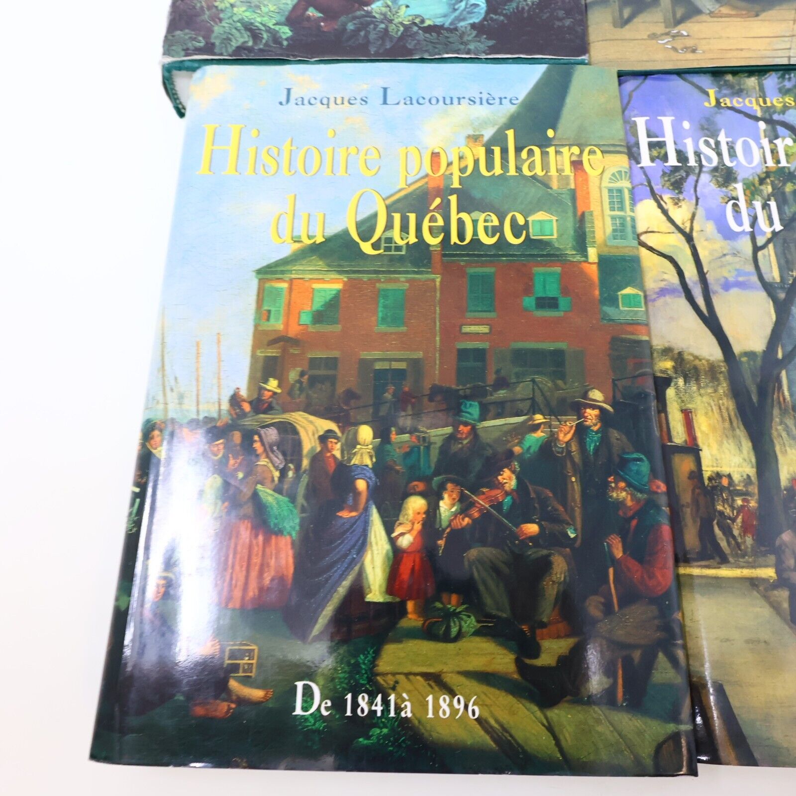 Lot 4 Livres Histoire Populaire du Québec #1-4 Jacques Lacoursière Français HC