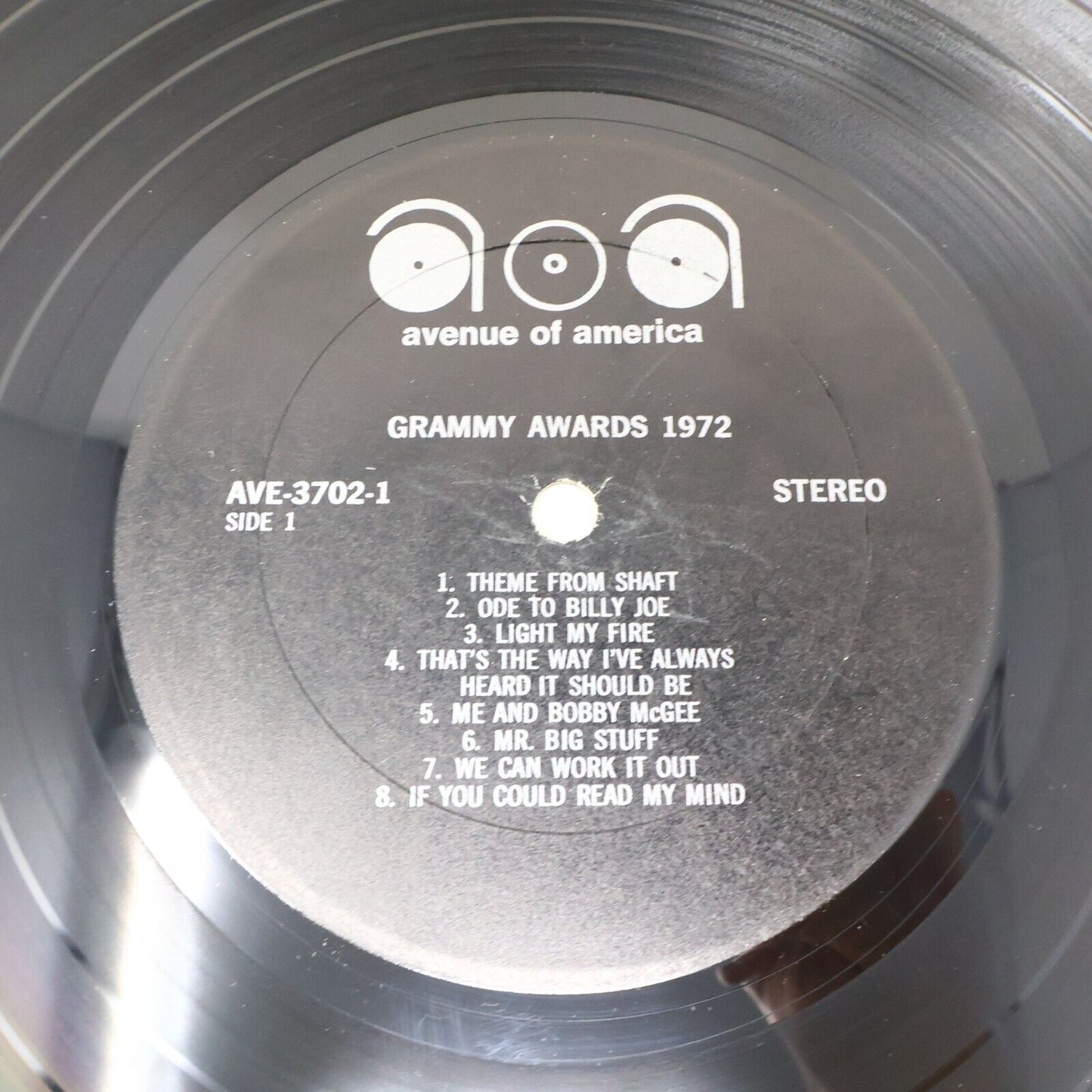 Avenue Of America Presents Grammy Awards 1972 3 LP Record Box Set AVE 3-3702