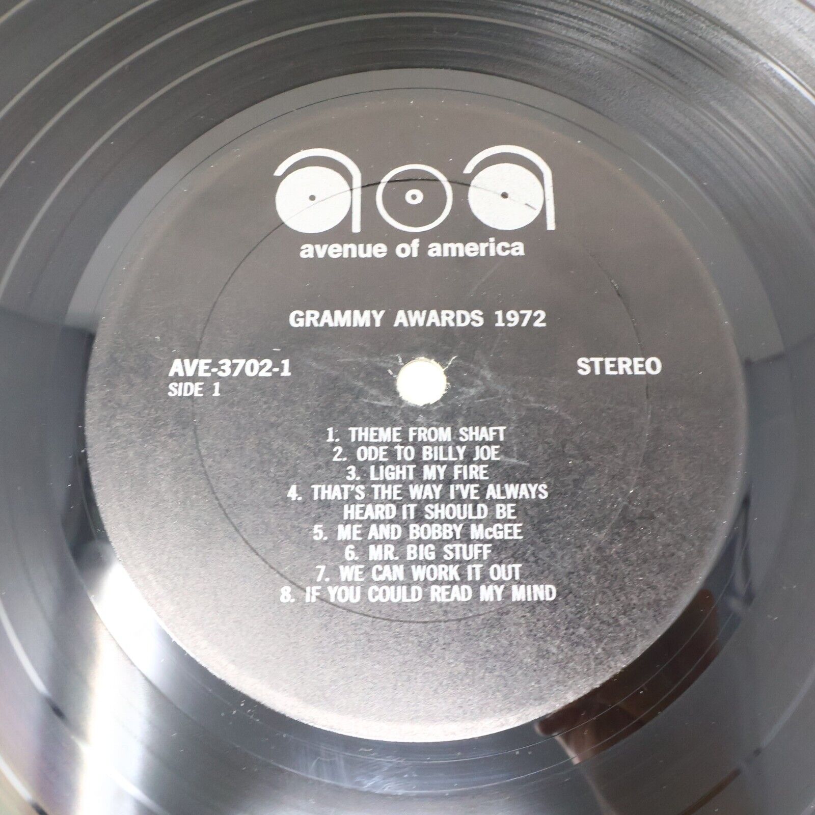 Avenue Of America Presents Grammy Awards 1972 3 LP Record Box Set AVE 3-3702