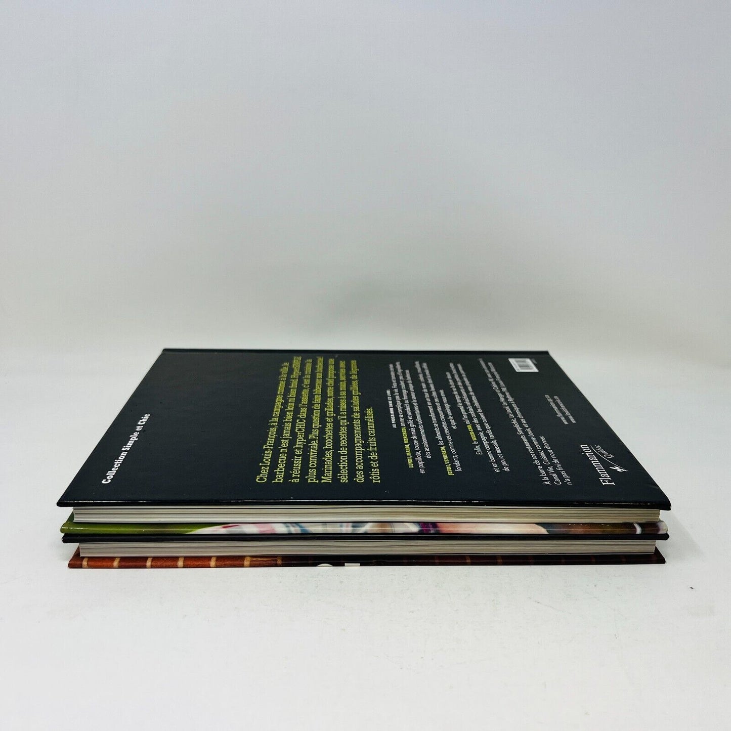 Saisis 1 & 2 de Louis-François Marcotte Lot de Livres Recettes Cuisine Barbecue
