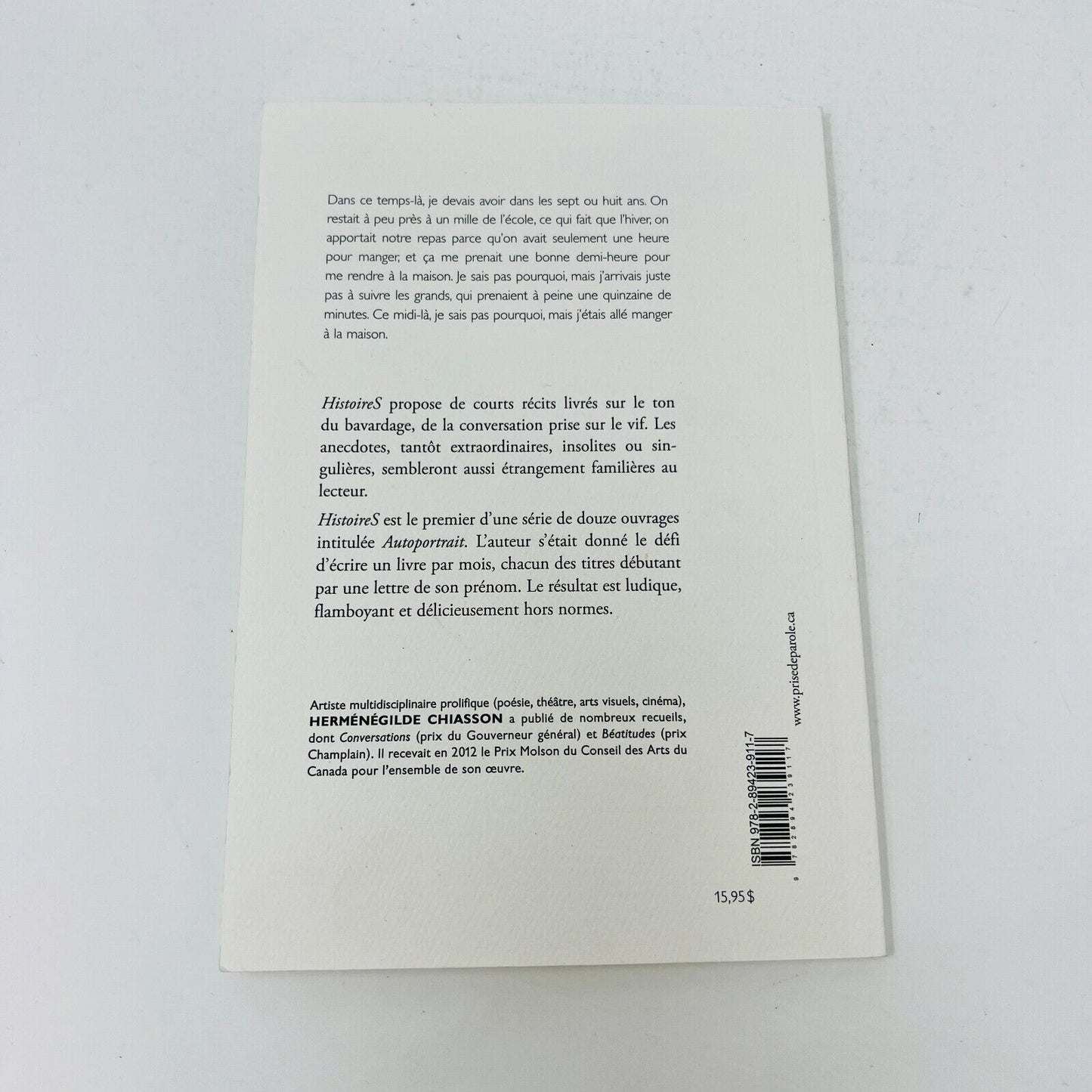 2014 Coffret Autoportrait de Herménégilde Chiasson 12 Livres & Estampe Numérotée