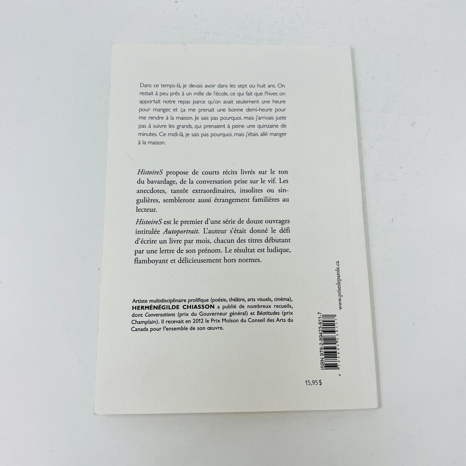 2014 Coffret Autoportrait de Herménégilde Chiasson 12 Livres & Estampe Numérotée