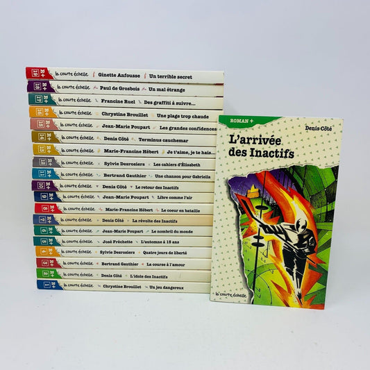 20x La Courte Échelle Roman + #1-19 23 Lecture Enfants Livres Français French