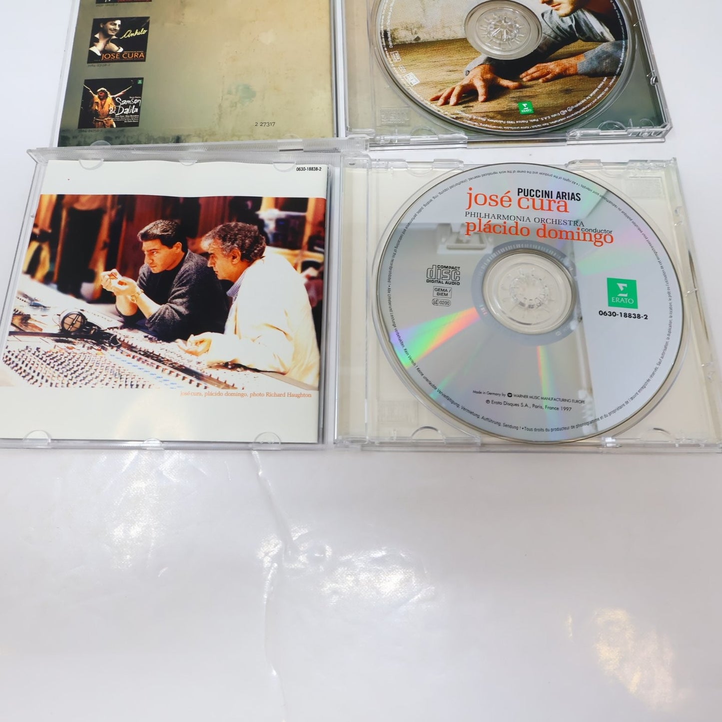 José Cura 3 CD Lot Anhelo/Verismo/Puccini Arias Classical Erato Philarmonia