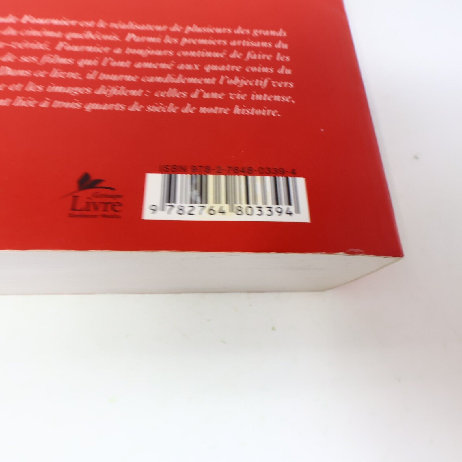 2009 À Force de Vivre Mémoires Claude Fournier Biographie Québec Français Livre